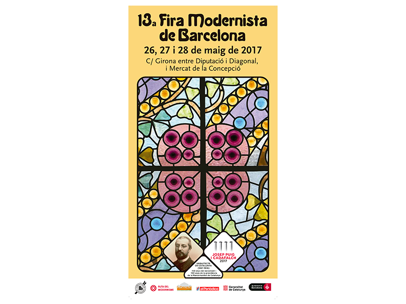 13th Barcelona Modernista Fair 2017