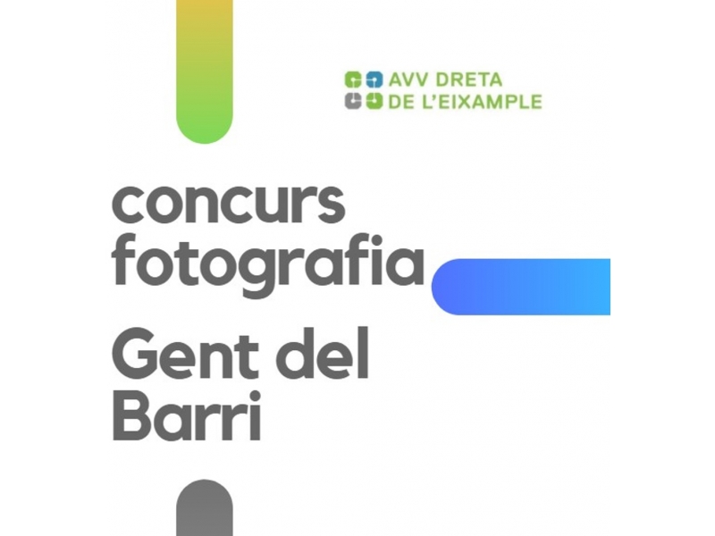 3ª Ed. Concurso y premios de Fotografía AVVDE. Descubriendo la Gente del barrio.