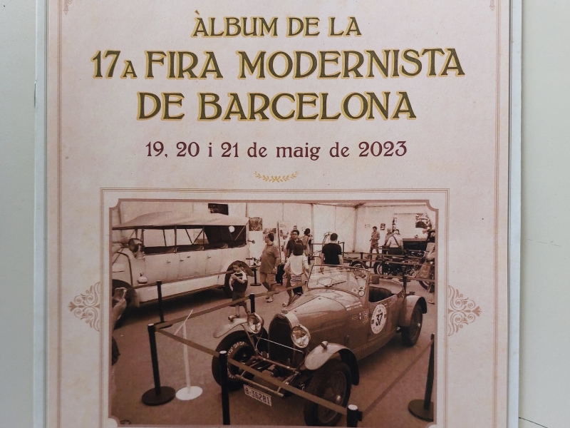 Àlbum de cromos '17a Fira Modernista de Barcelona'