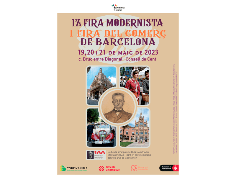 17h Barcelona Modernista Fair 2023