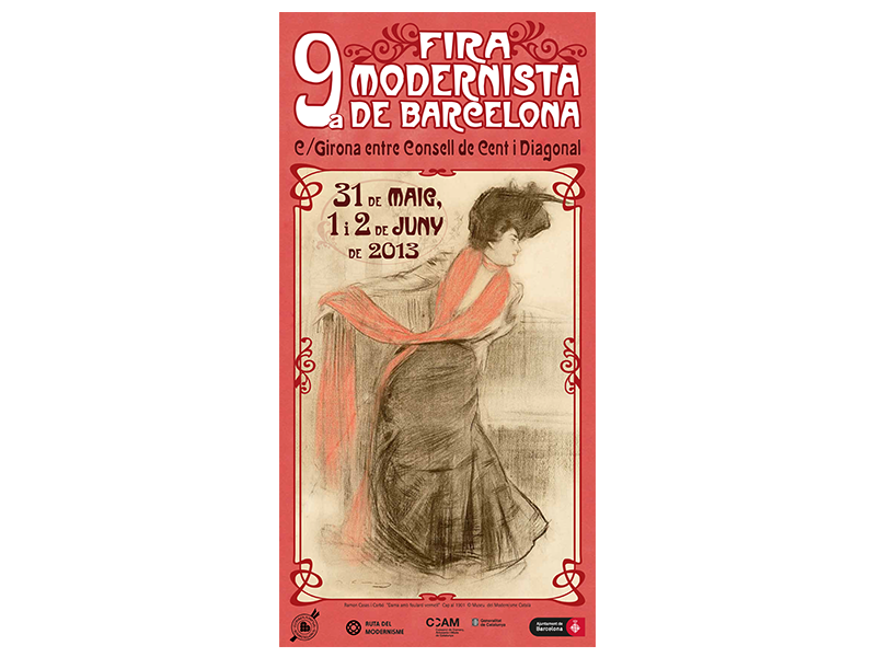 9th Barcelona Modernista Fair 2013