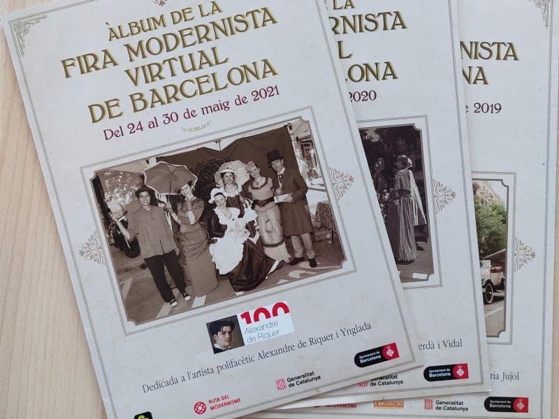 Álbum de cromos '16ª Feria Modernista de Barcelona'